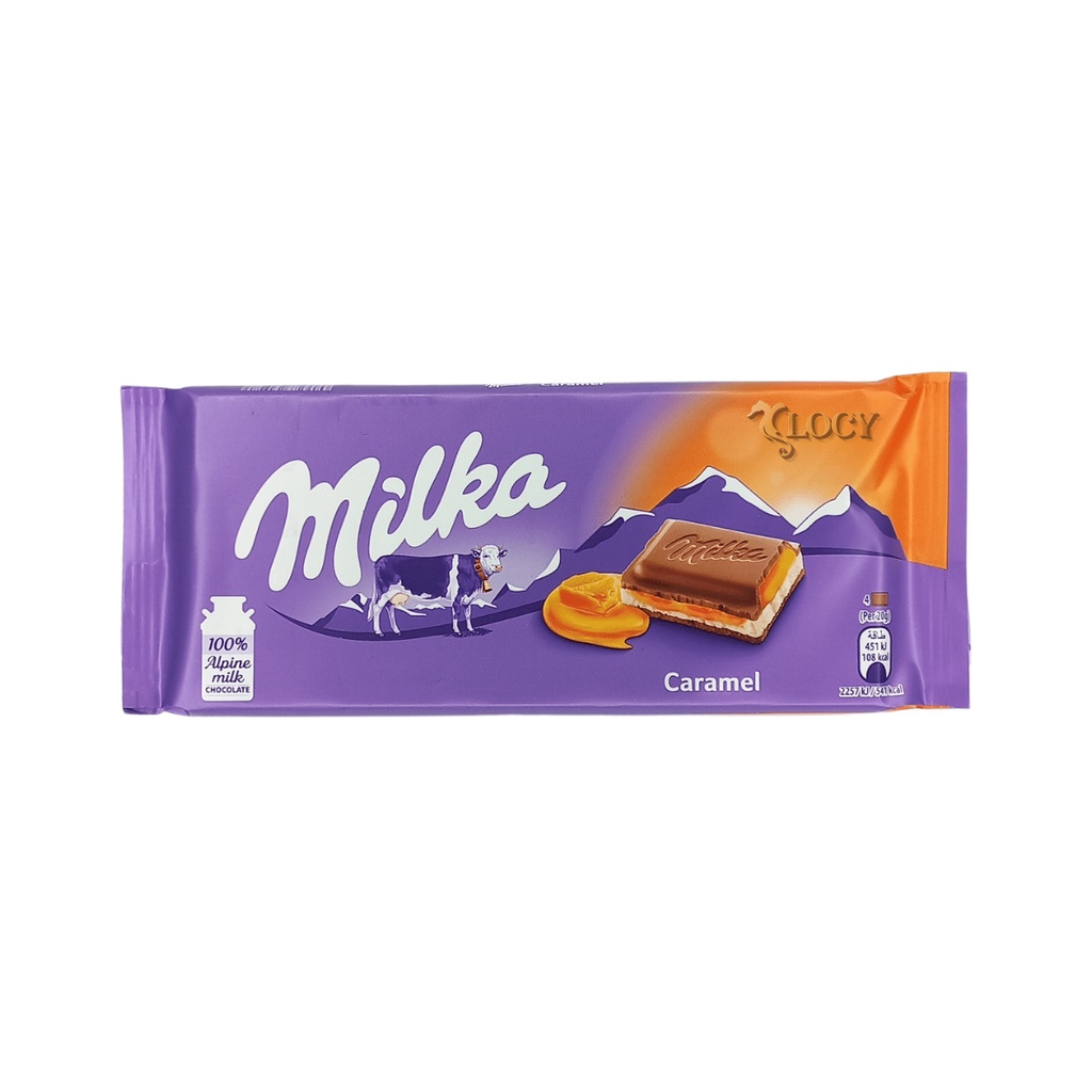 Milka Toffee Caramel 100g - Chocolate importado