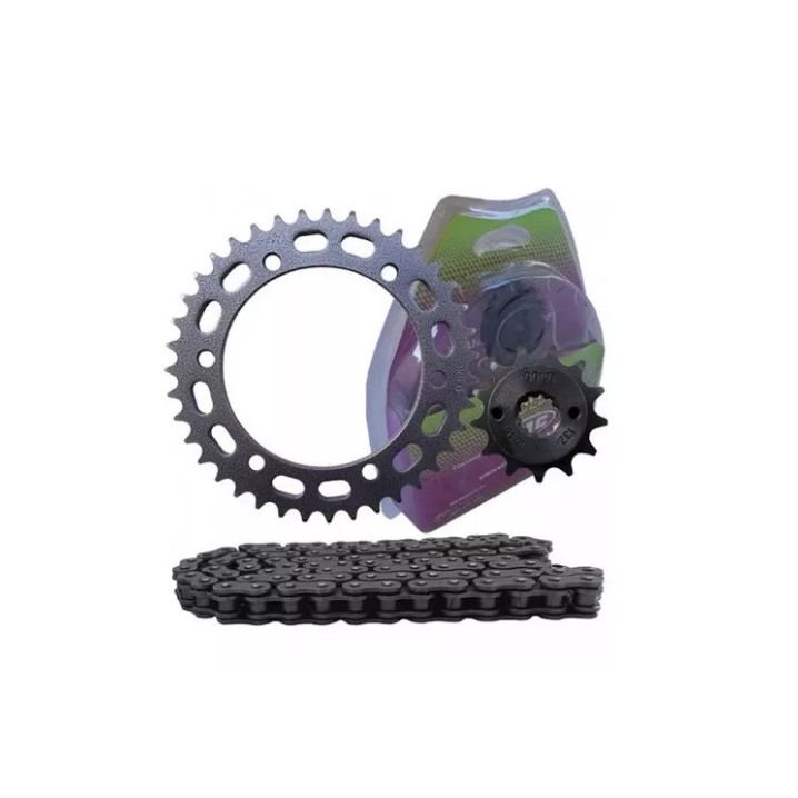 Kit Relação Transmissão Kmc Retentor Yamaha Factor Fazer 150 em Oferta na Shopee