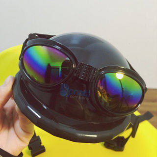 Óculos De Sol Para Cães Com Proteçao Uv - Cor Preto em Oferta na Shopee