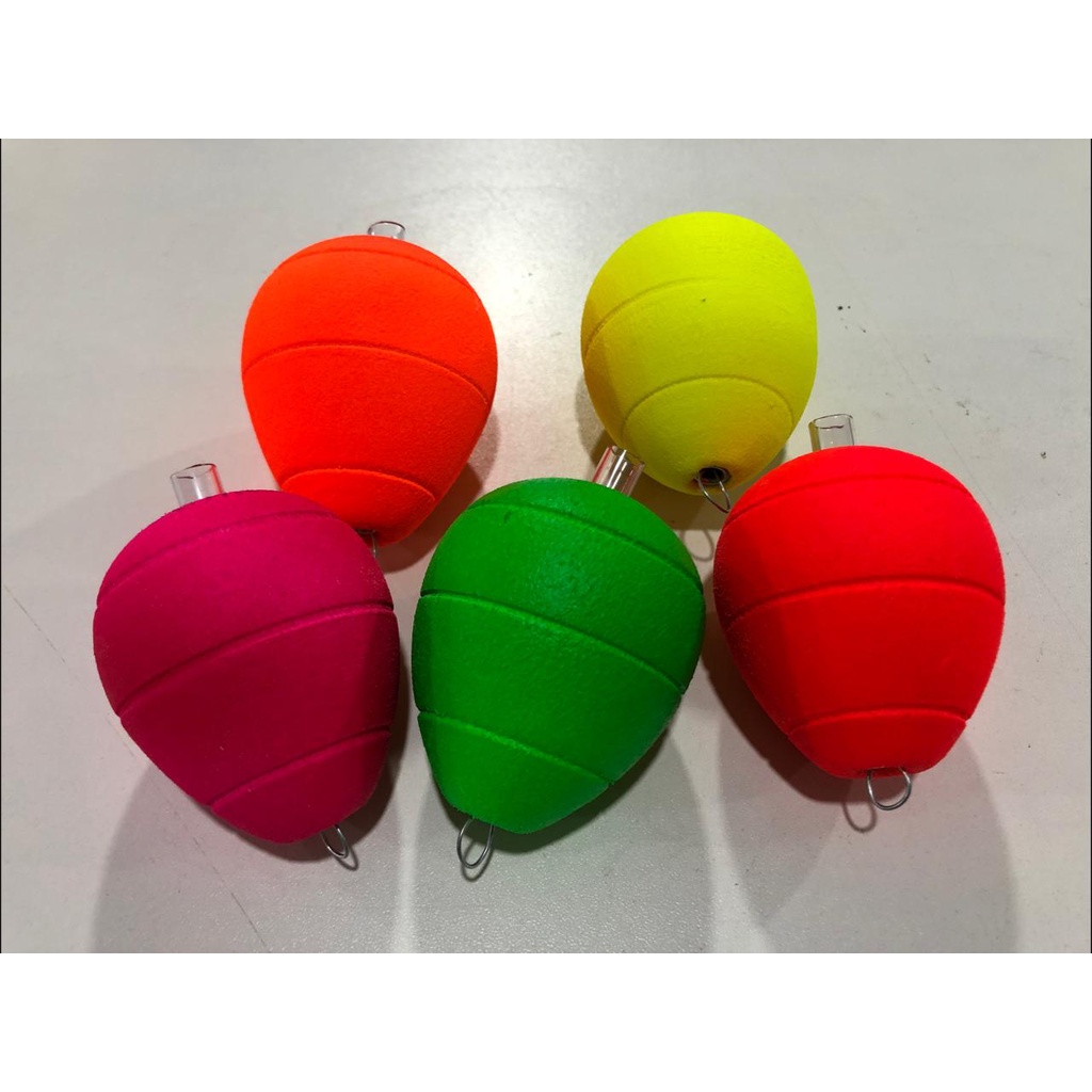 Boia Para Pesca 100% Eva de Carpa Cabeçuda com Argola 10g - 5 cores em Oferta na Shopee