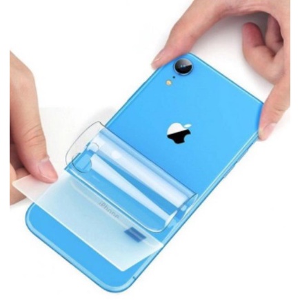 Película Cerâmica Traseira Flexível 3D/9D para qualquer iPhone 6/7/8 7/8Plus / X/Xs/XsMax 11/11Pro/11ProMax 12mini/12/12Pro/12ProMax 13mini/13/13Pro/13Promax