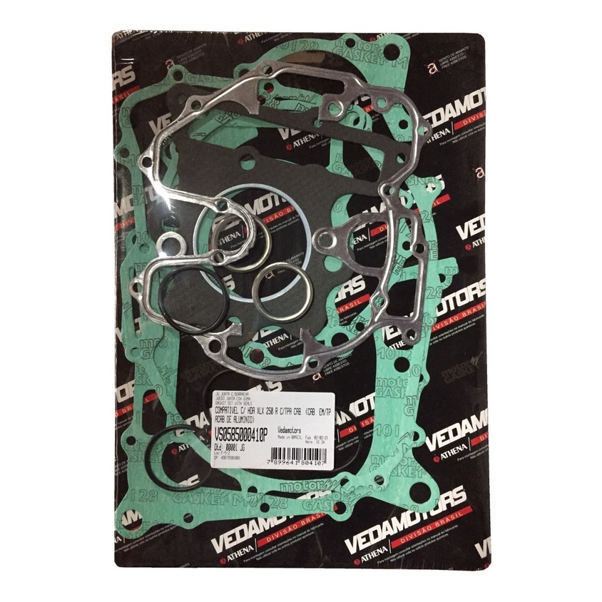 Kit Jogo Junta Completa C/ Borracha Xlx 250 R Vs0585000410p
