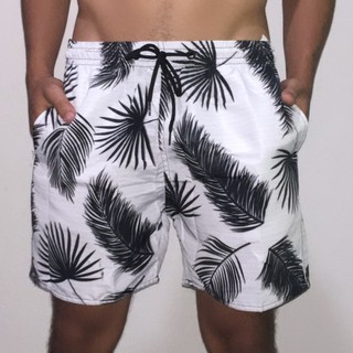 Short Masculino Mauricinho Estilo Neymar Bermuda Praia Tactel Estampado