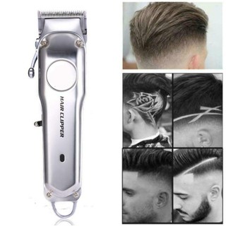 Máquina De Cortar Cabelo Profissional Inoxidável Kemei 1997