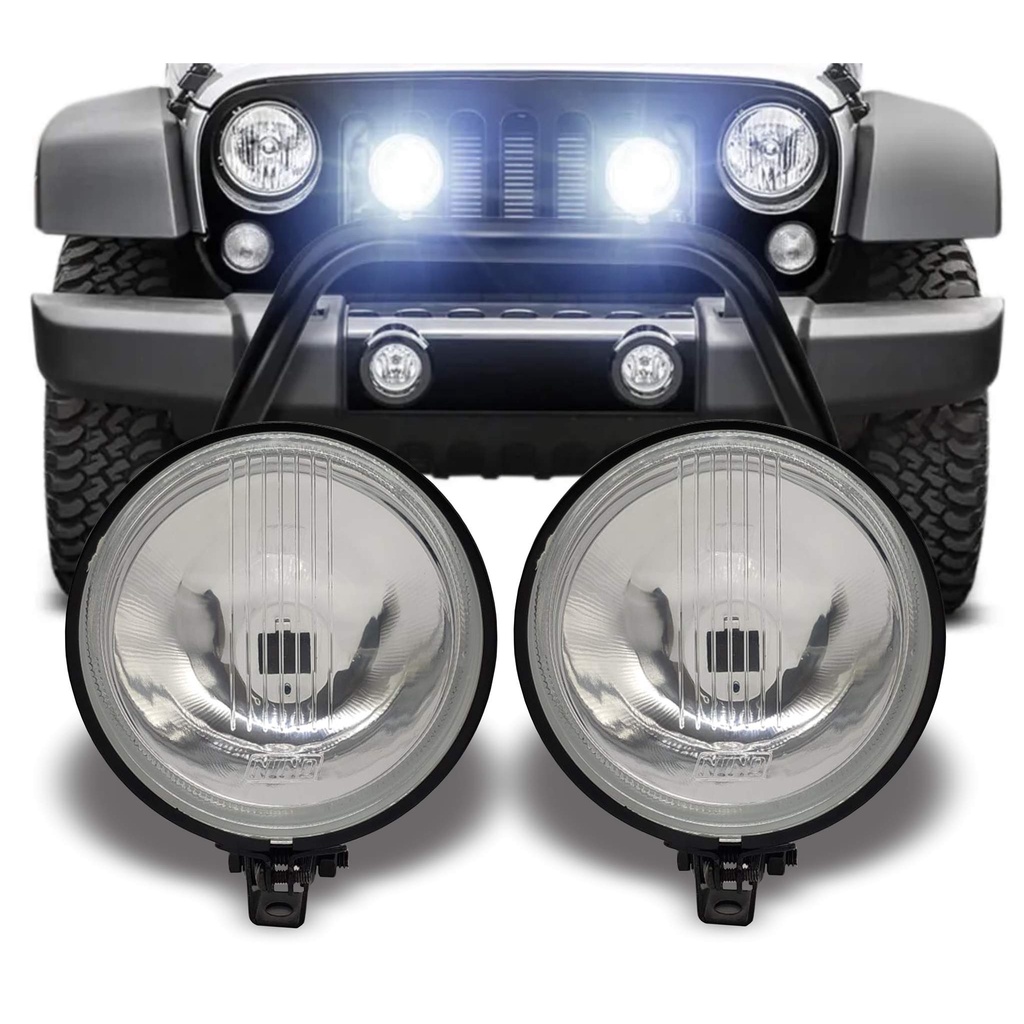 Par Farol Auxiliar Milha Caminhão 110m/m Nino F58