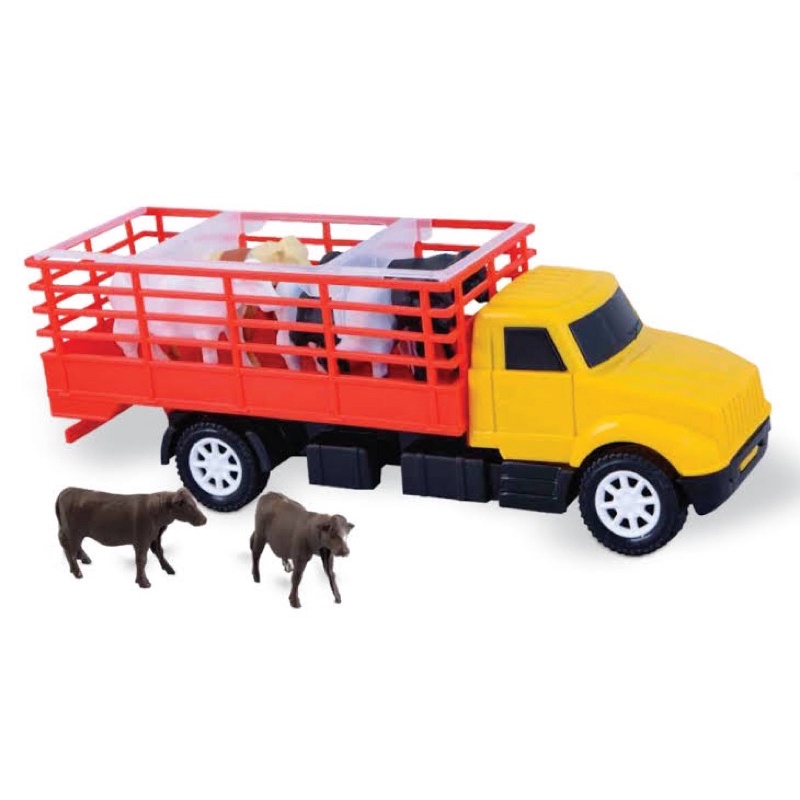 Caminhão com boi - Diverplas em Oferta na Shopee