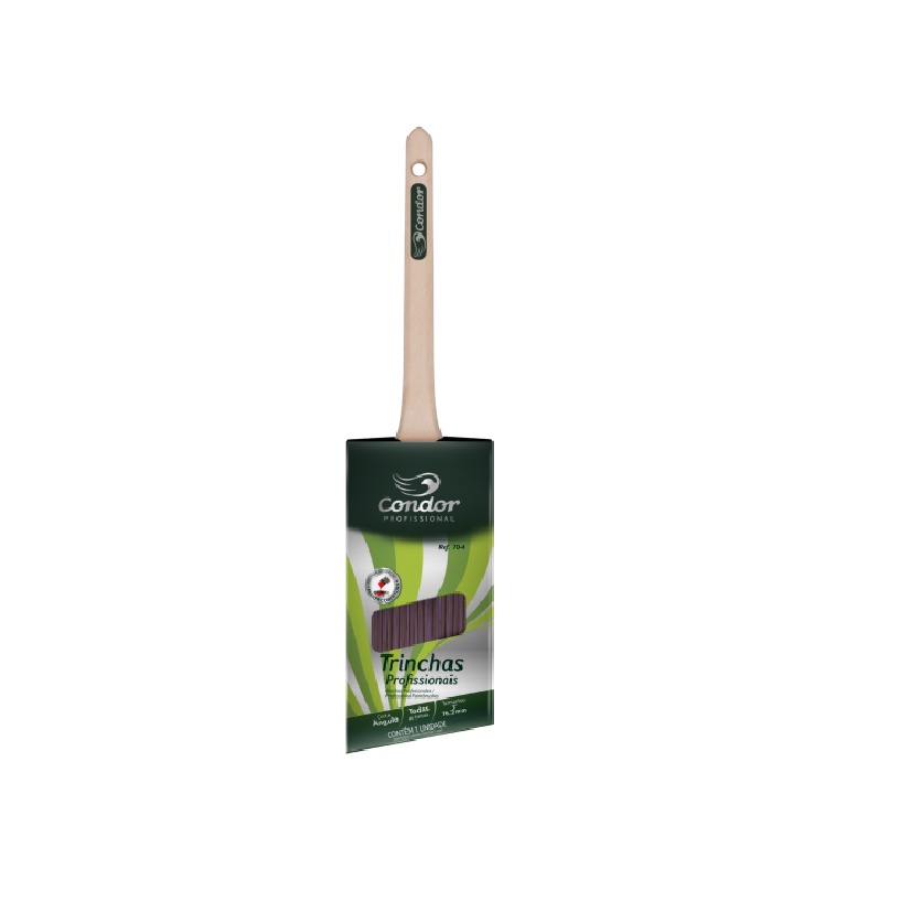 Pincel Trincha Angular Recorte Profissional 704 1 1/2 Condor