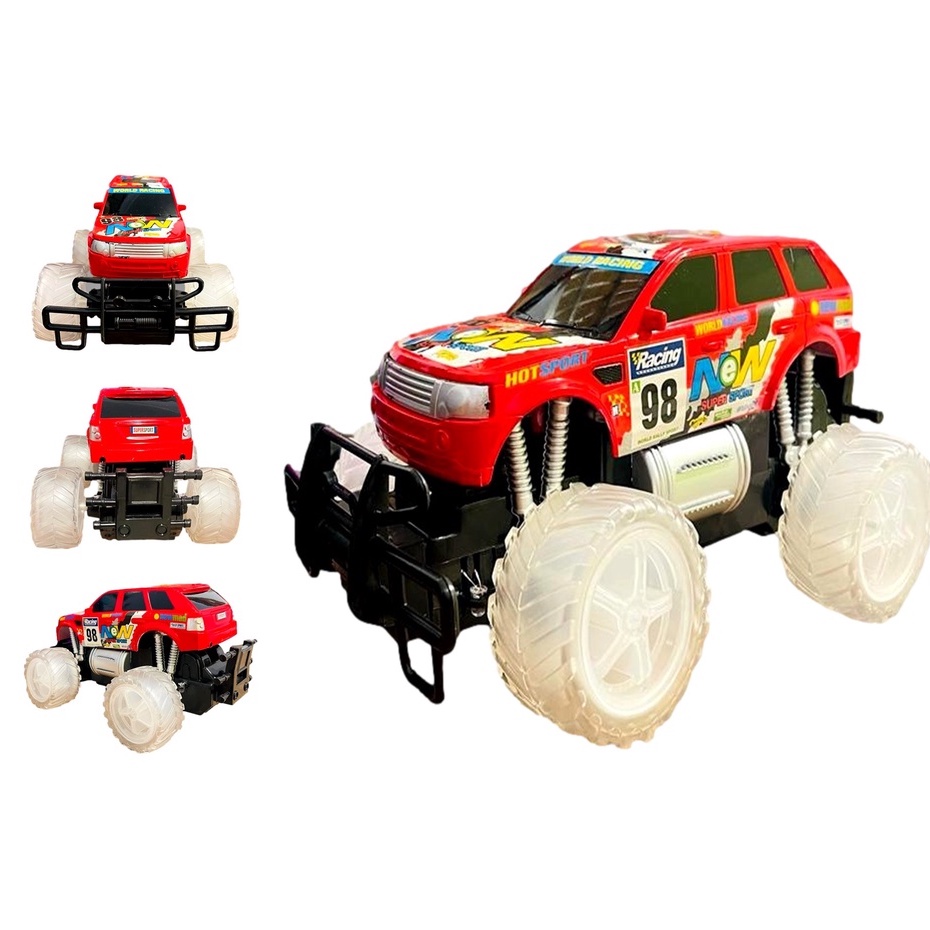 Carrinho Controle Remoto Carro Monstro Gigante Pickup Colorido | Shopee ...