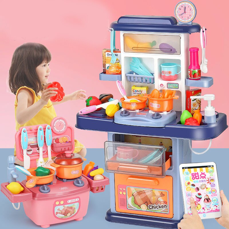 Comida realista - brinquedos comida jogo realista cozinha crianças