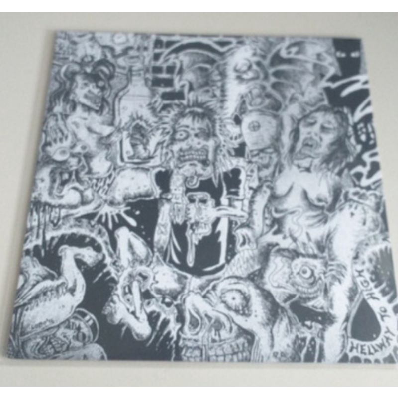 LP water rats hellway to high vinil laranja novo nunca usado vinil dez polegadas