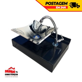 Pia de Banheiro Mármore Sintético/ Lavatório/ Cuba/ Lavabo/ Suspenso em Oferta na Shopee