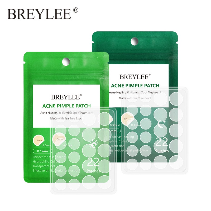 Adesivo BREYLEE Tea Tree para Acne / Adesivo para Tratamento de Acne/Acne Pimple Patch/kit skin care