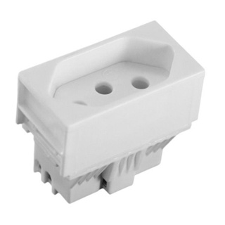 Módulo Tomada 20A 250V Branco  - Linha Slim Ilumi - 81141 - ILM0002 em Oferta na Shopee