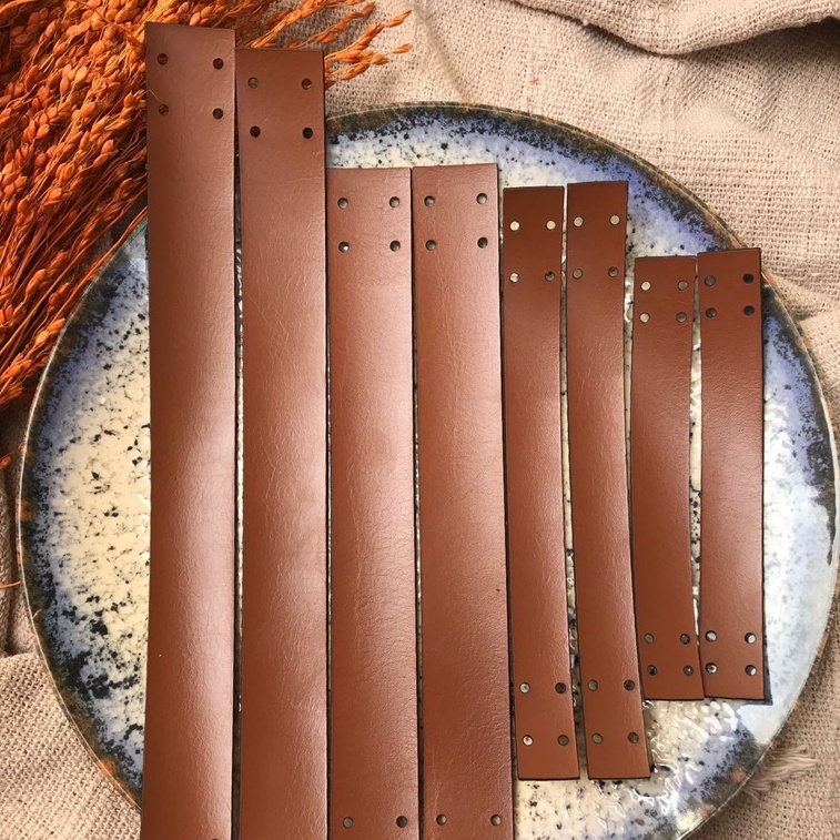 Par De Alça De Cesto - Couro Sintético