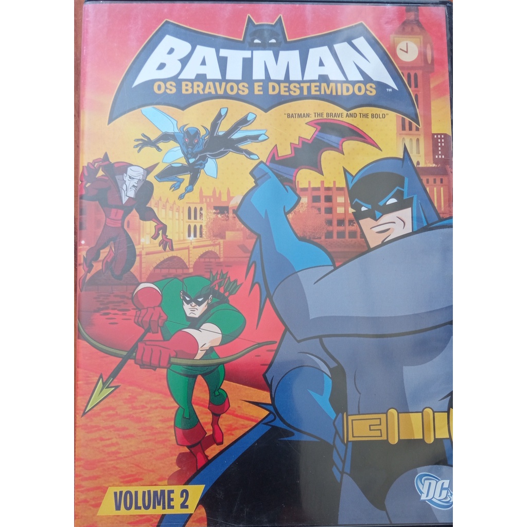 DVD BATMAN OS BRAVOS E DESTEMIDOS VOL.2 | Shopee Brasil