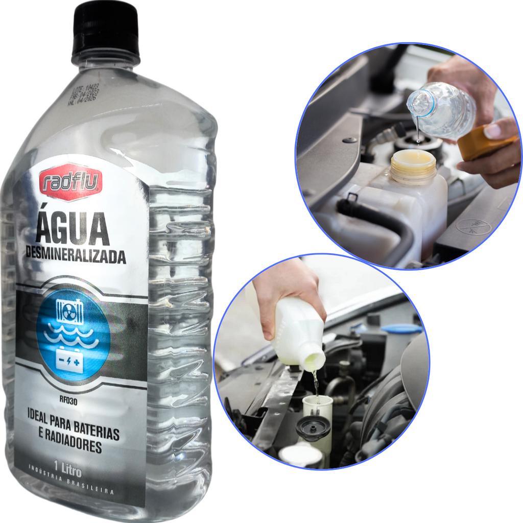 Água Desmineralizada Baterias E Radiadores Radflu 1 Litro em Oferta na Shopee