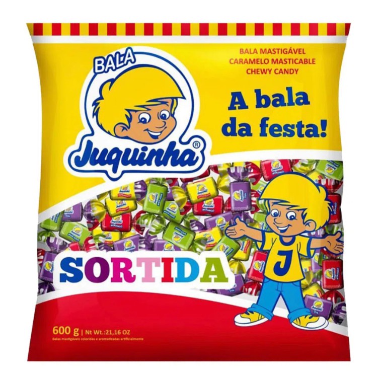 Bala Juquinha 500g Sortido