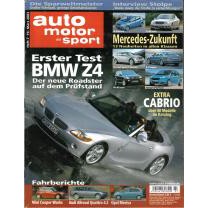 AUTO MOTOR UND SPORT * BMW Z4 * MINI COOPER * OPEL MERIVA