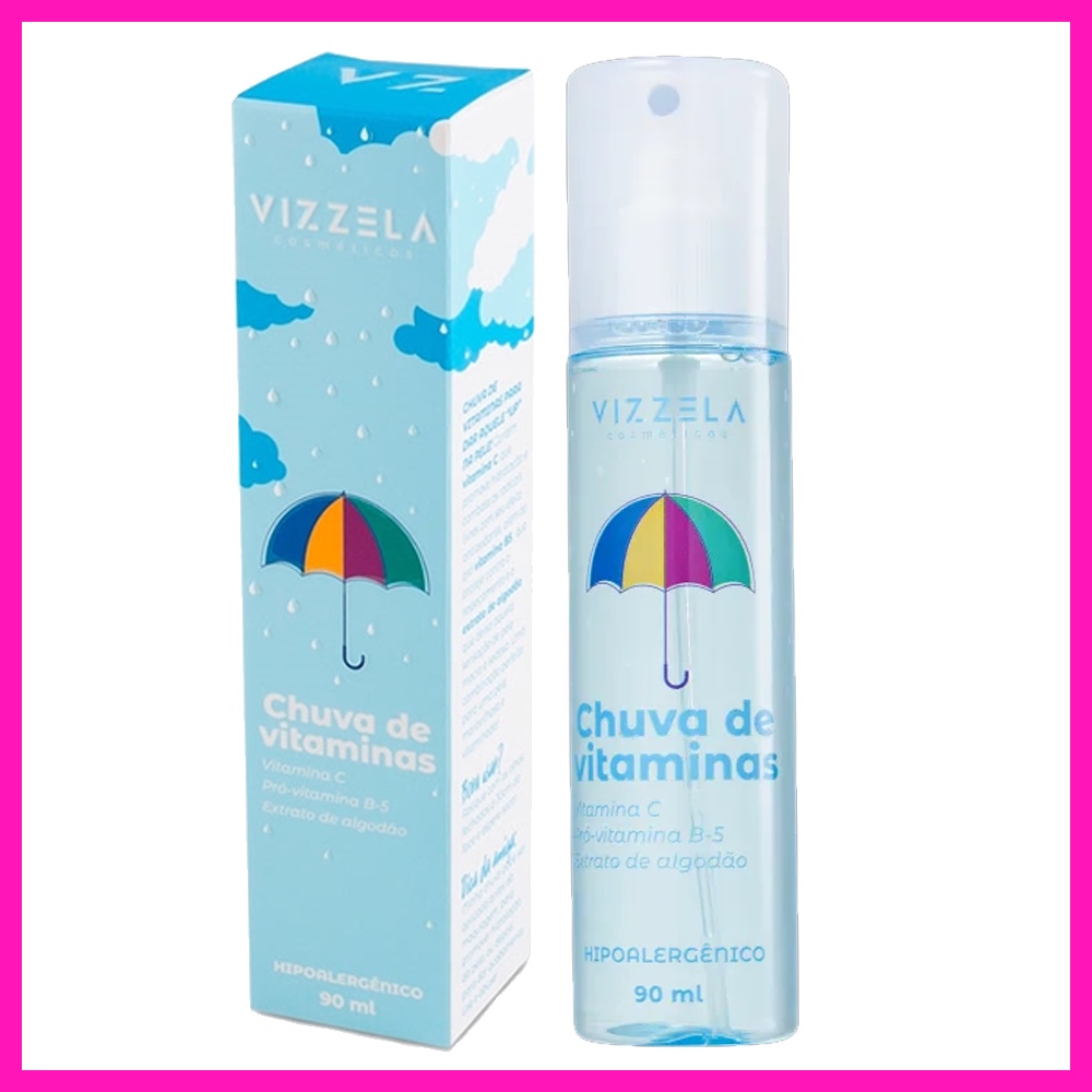 Vizzela Chuva de Vitaminas Bruma Facial em Oferta na Shopee