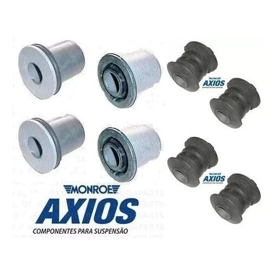 Kit 08 Buchas Balanças Bandeja Renault Master - Monroe Axios