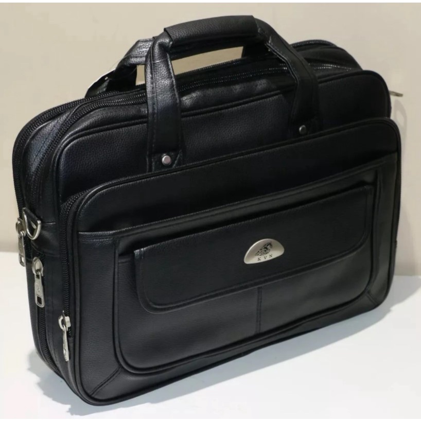 Pasta Maleta Social Executiva Kvn Couro Ecológico Notebook 14 15 Polegadas