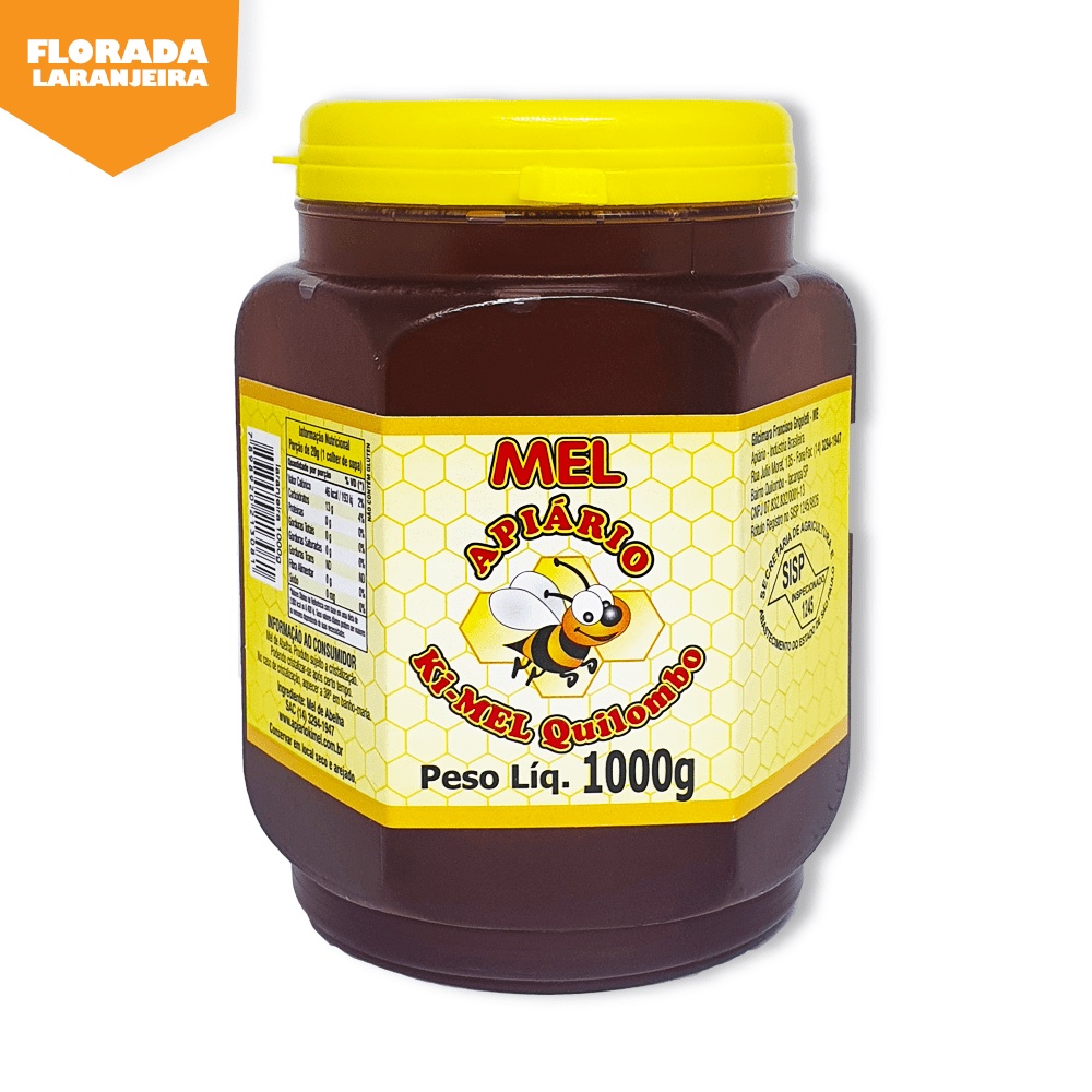 Mel Puro - Pote 1000g  - Florada de Laranjeira em Oferta na Shopee
