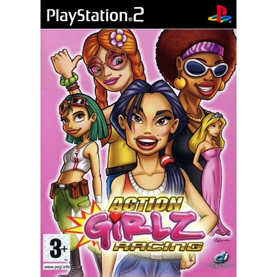 Action Girlz Racing PS2- ISO Free Game