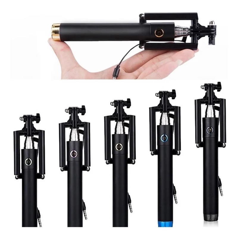 Bastão Pau de Selfie P2 Celular Para Fotos e Videos Portátil