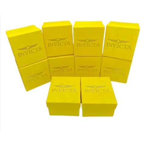 Caixa de relógio, caixa quadrada mdf capa de sapato de madeira pintada, caixa de presente