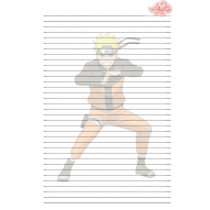 50 FOLHAS PARA FCHARIO NARUT O fazemos qualquer tema papel de carta anime