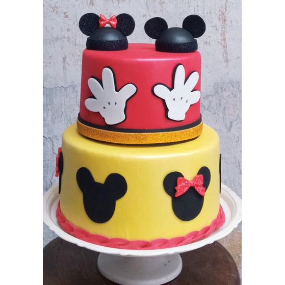 Bolo Fake Minnie e Mickey: Onde Comprar | BuscaProdutos