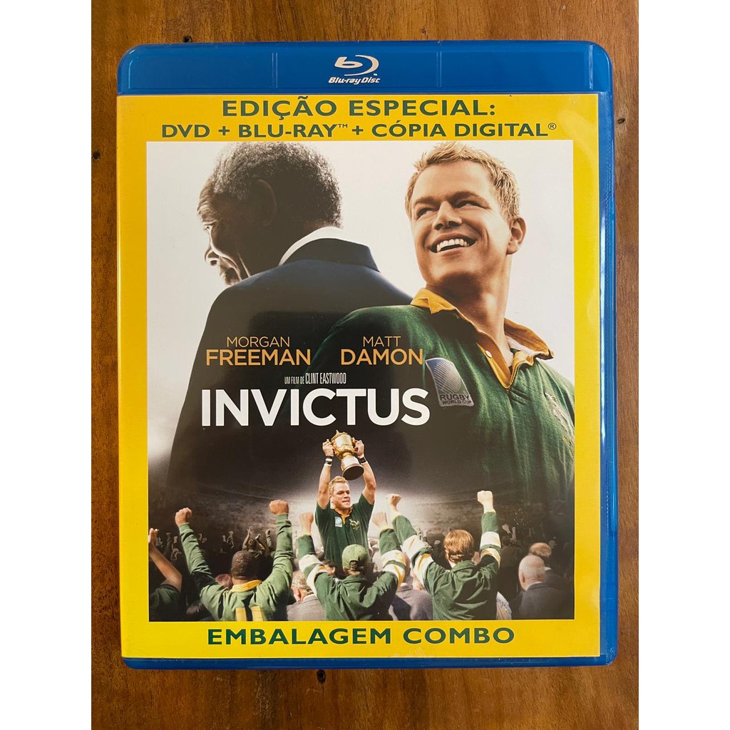 DVD + Bluray Invictus - Morgan Freeman