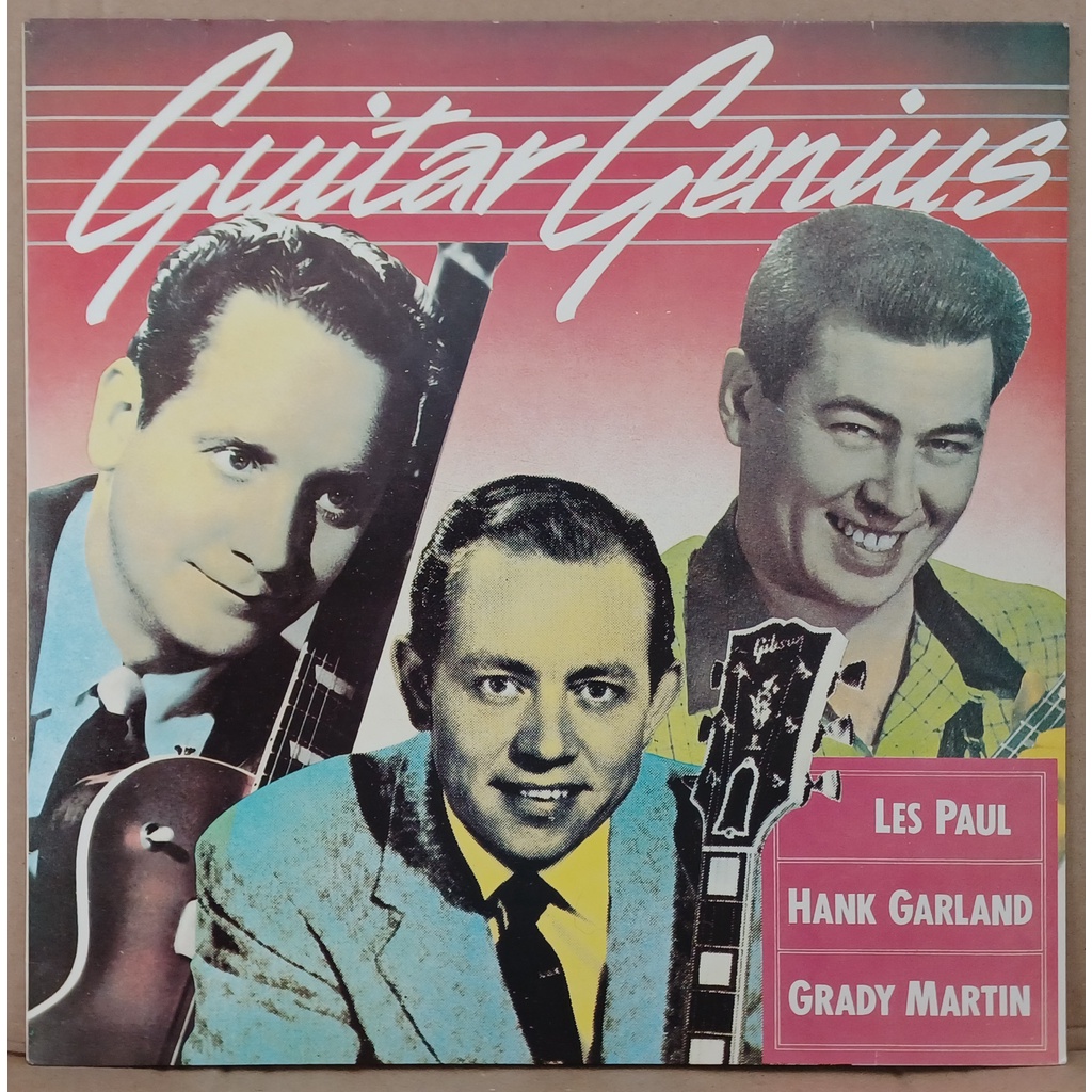 LP Disco De Vinil Les Paul, Hank Garland & Grady Martin - Guitar Genius LP Excelente ( NM ) Capa Excelente Ler Descrição