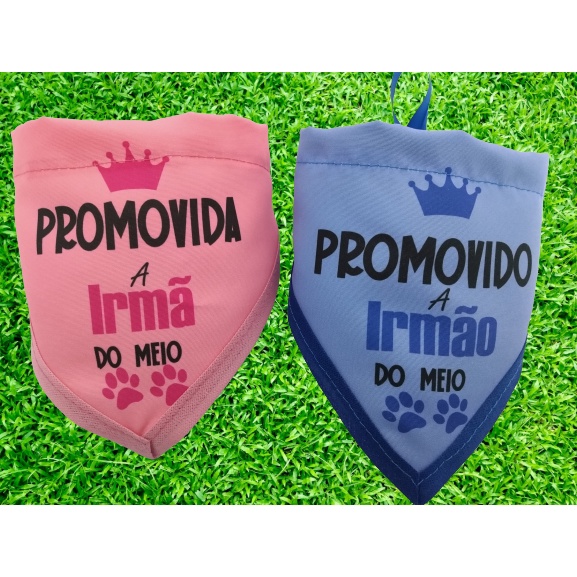 Bandanas Promovido a Irmão do meio pet's.