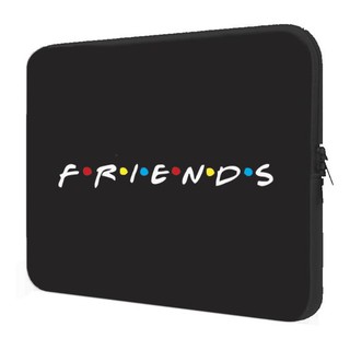 Case capa para Notebook de 14" ou 15" material neoprene coleção - Friends