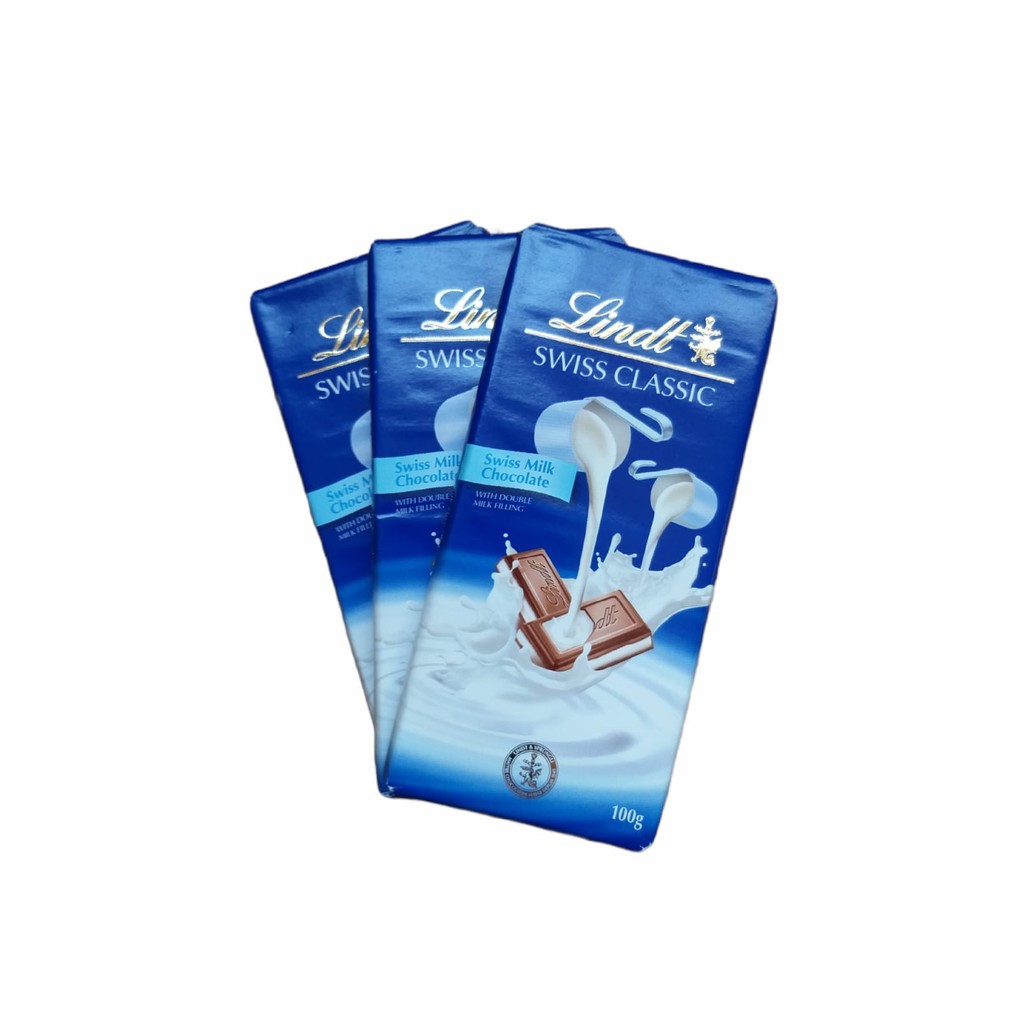 Chocolate Lindt Premium Classic Double Milk Com Recheio Cremoso Kit Com ...