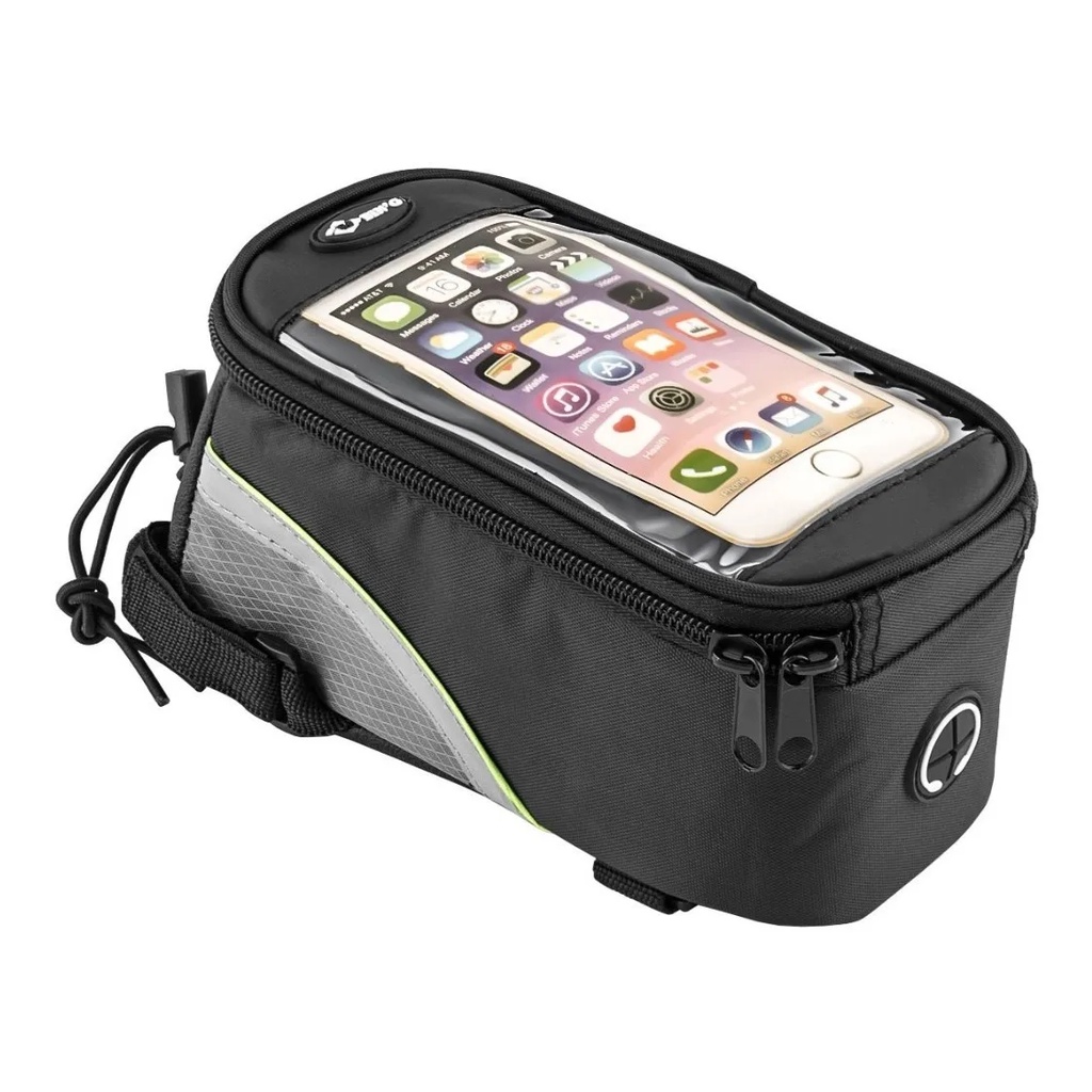 Porta Celular Para Bike Bolsa bag Quadro Bicicleta Lançamento! em Oferta na Shopee