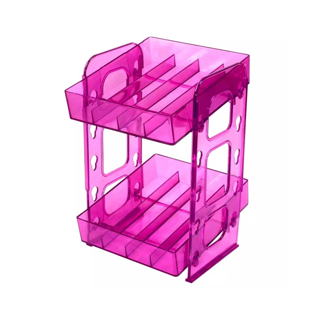 Mini Display Expositor De Esmaltes Suporte Organizador Rosa