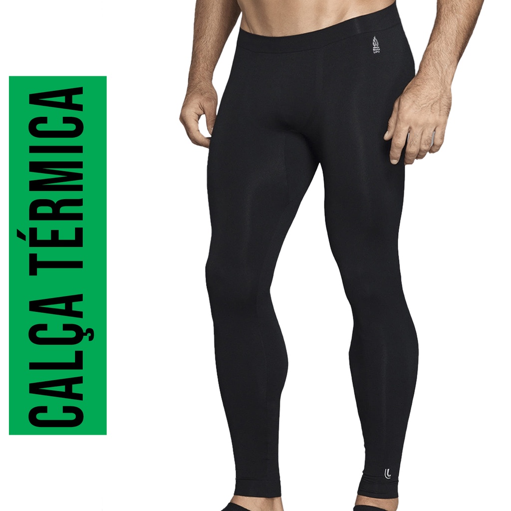 Calça Legging Masculina Lupo Warm Isolamento Térmico Sem costura 70054