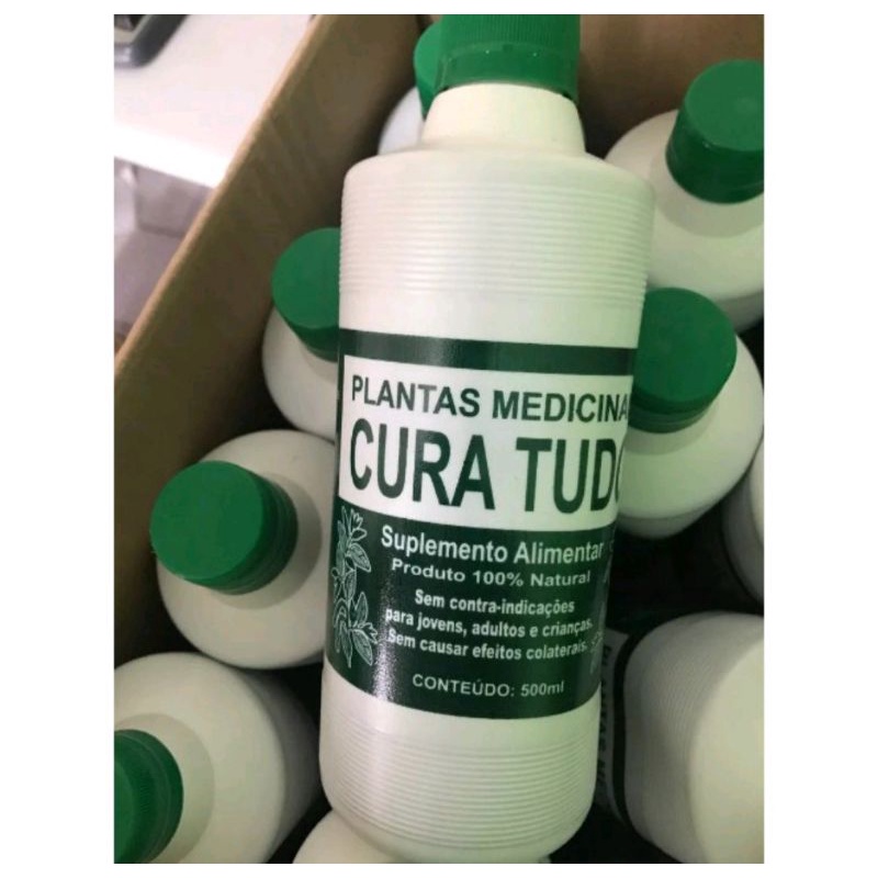 Chá Cura tudo 500 ml 12 unidades