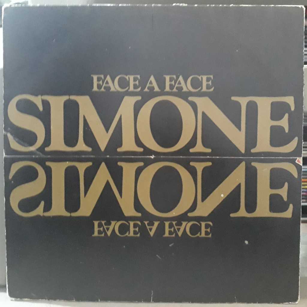 LP Disco De Vinil Simone - Face A Face - LP Ótimo Capa Muito Boa Ler Descrição