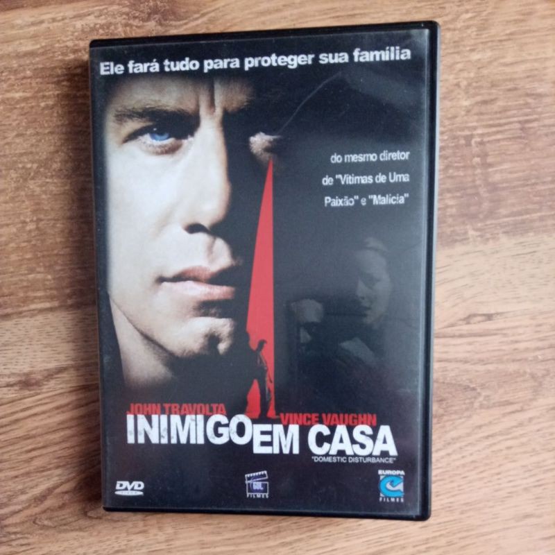 Dvd inimigo em casa( John Travolta)