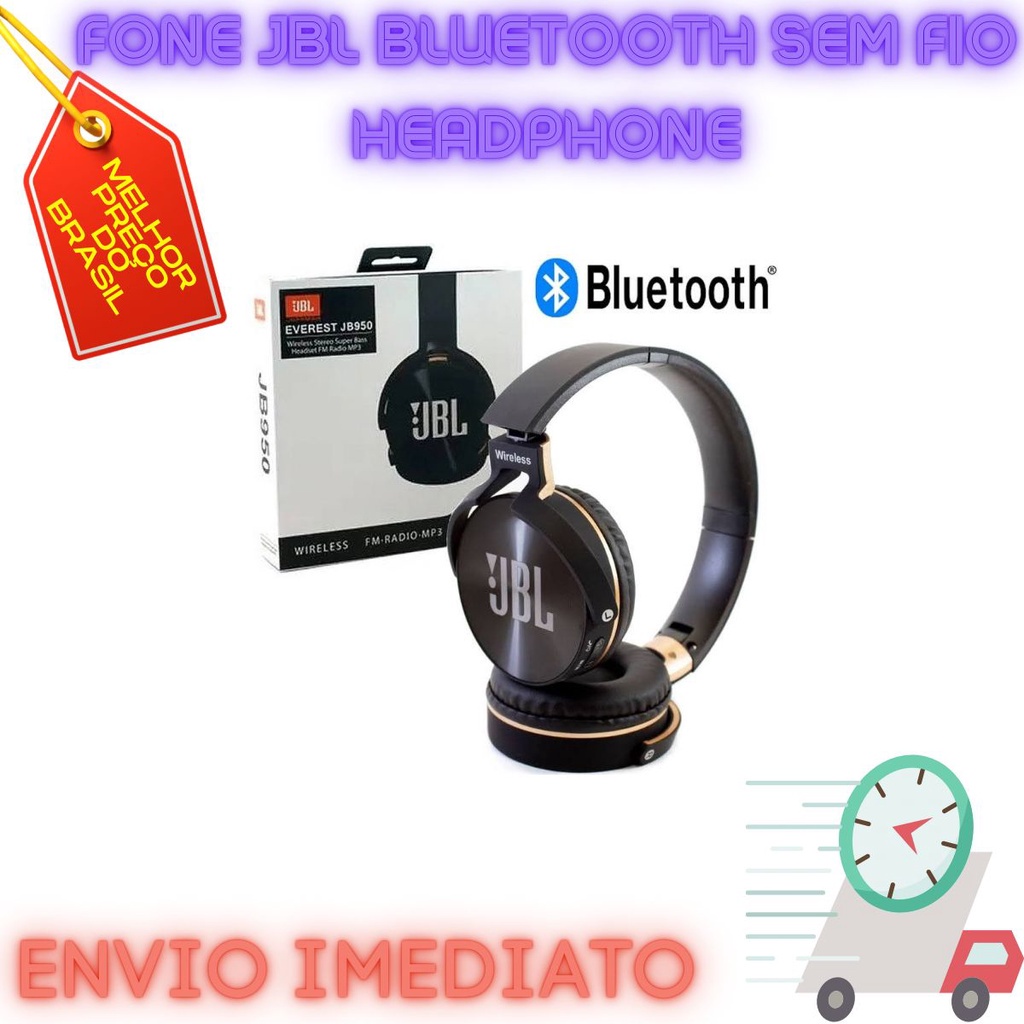 Fone ouvido JBL bluetooth sem fio JBL 950 / fone 950/ fone bluetooth / Fone sem fio
