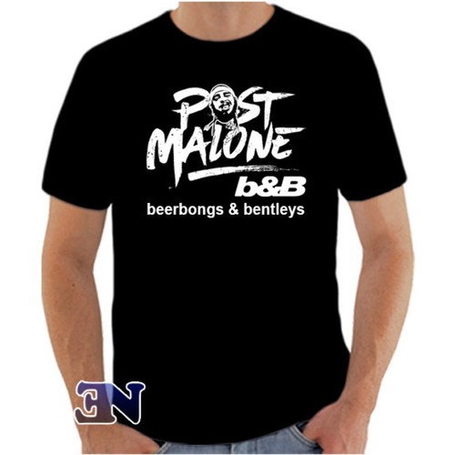 Camiseta Post Malone B&b Beerbongs & Bentleys Álbum Unissex | Shopee Brasil