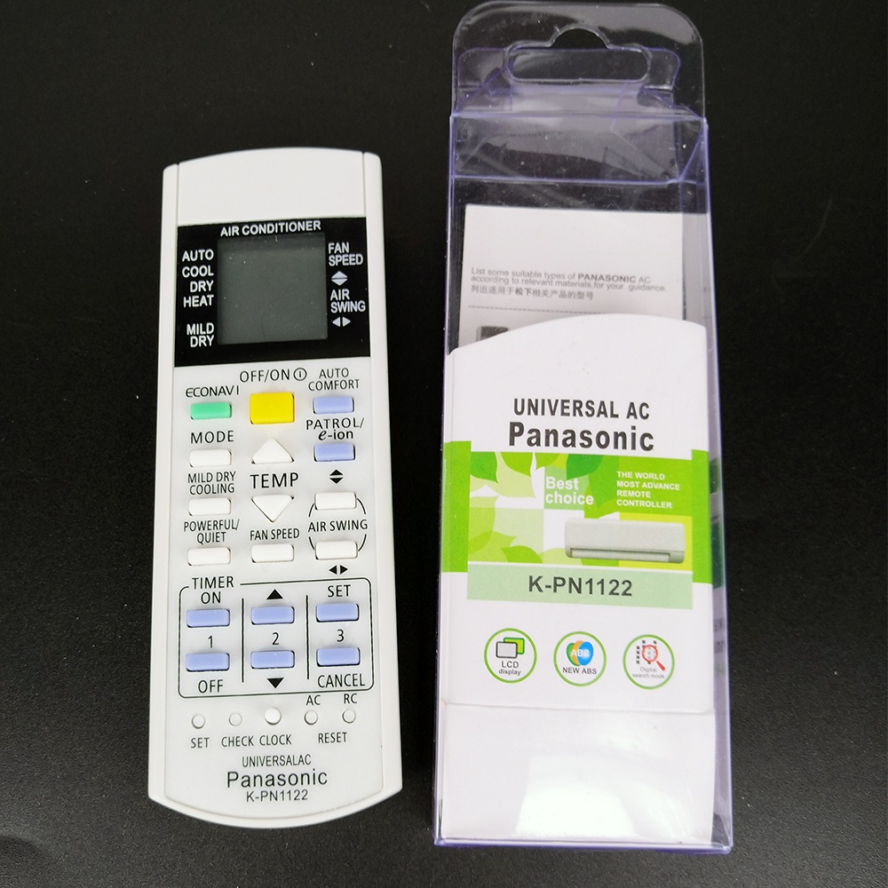 Nova Substituição K-PN1122 Universal Para Panasonic AC Ar Condicionado Controle Remoto