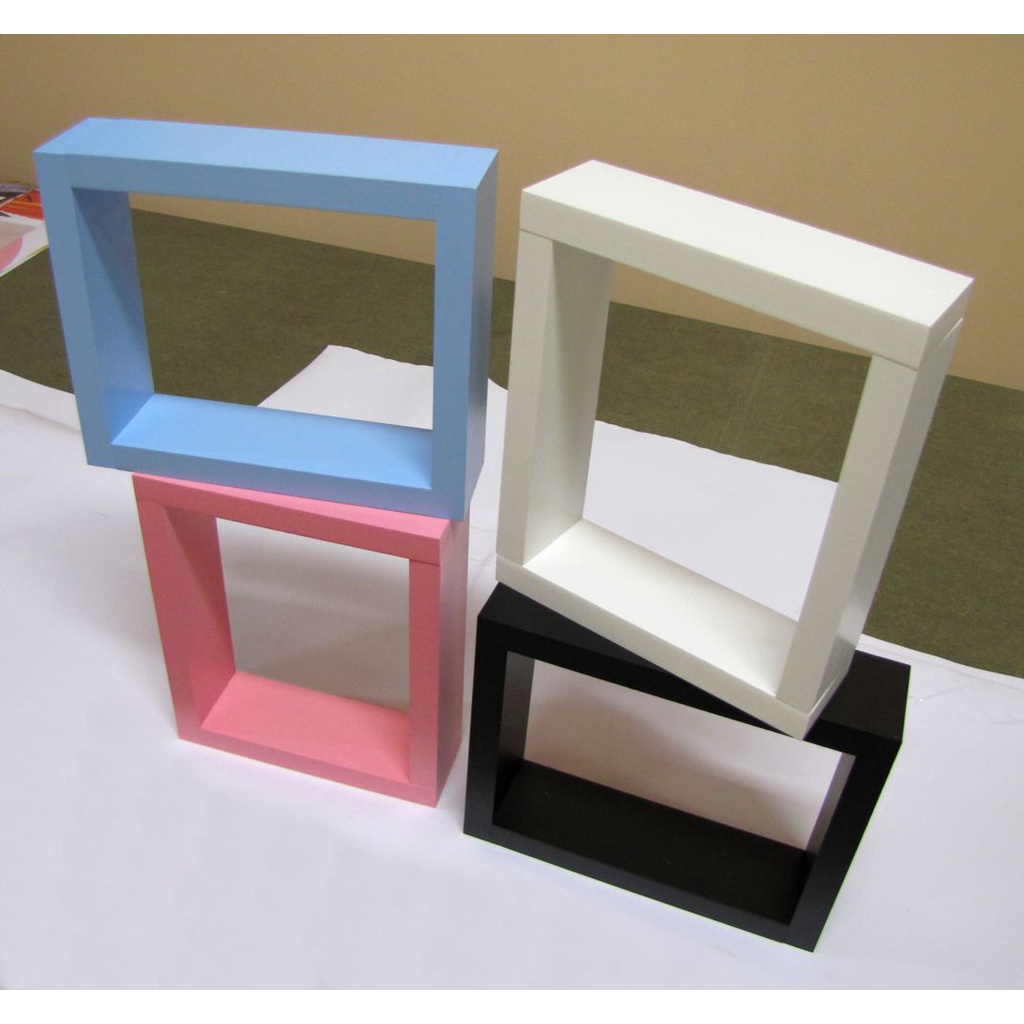 NIcho decorativo MDF 8 opções de cores para vários ambientes
