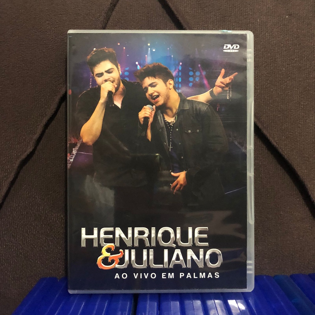 DVD Henrique e Juliano ao Vivo em Palmas | Shopee Brasil