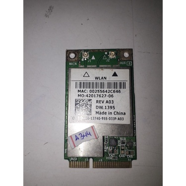 Placa Wifi Cn-0jr356-13740-95s-03jp-a03 Dw1395 Original A344