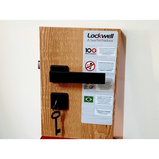 Fechadura Lockwell Set 40mm Interna Preta | Shopee Brasil