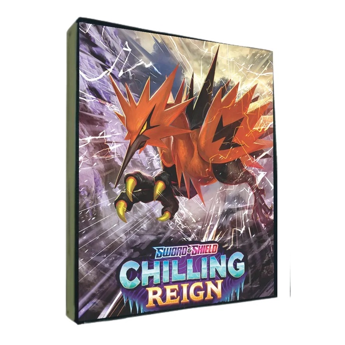 Álbum Fichário Cartas Pokémon Pasta Porta 180 Cards Zapdos